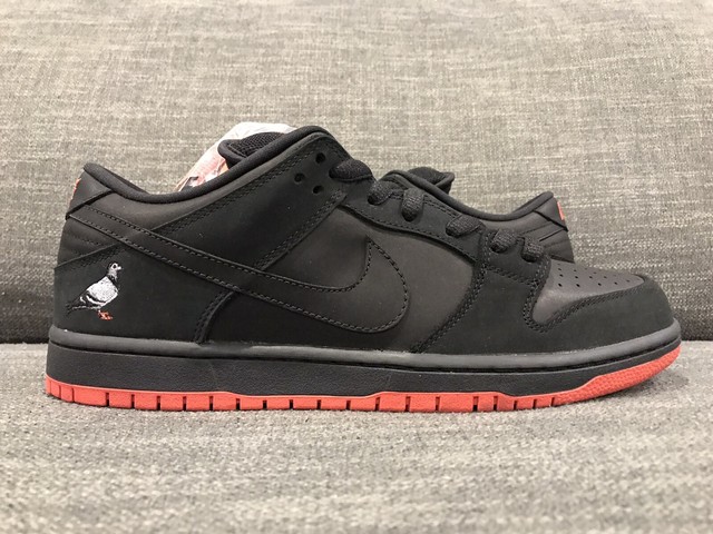 nike sb dunk low black pigeon