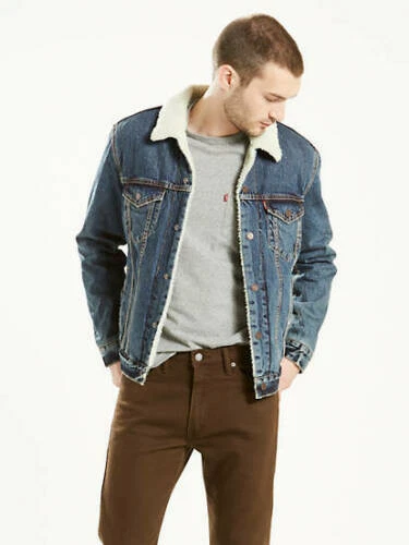 Manteaux, vestes et gilet bleu Levi's pour homme taille XL