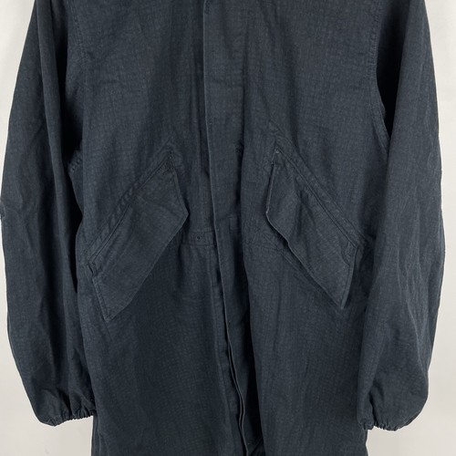 Vtg US Military Desert Night Camouflage Parka Men's Small Fish Tail Jacket 80's - Picture 7 of 19