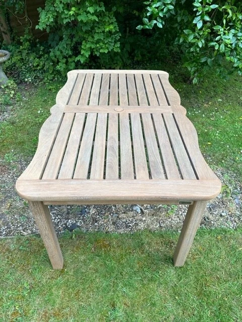 Iroko African Teak garden table Bridgman eBay
