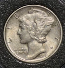 1941 P Mercury Silver Dime (UNC) DT429