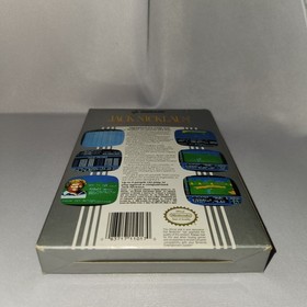 Jack Nicklaus Greatest 18 Holes of Major Championship Golf (NES, 1989) Excellent