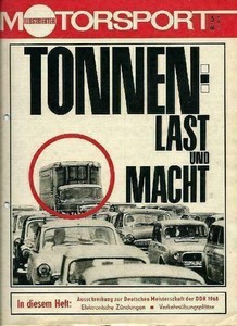 IMS Illustrierter Motorsport 5 1968 Elektronische Zündungen DDR-Meister Ford