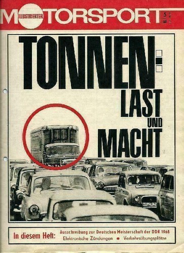IMS Illustrierter Motorsport 5 1968 Elektronische Zündungen DDR-Meister Ford