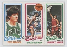 1980 Topps Pete Maravich Truck Robinson Leonard Dwight Jones #46-187-38 HOF 03rx