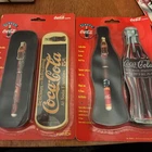 Vtg 1996 Coca Cola Ceramic Roller Ball Pen with Gift Tin NEW in Package 2pc