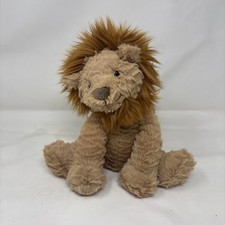 Jellycat Medium Fuddlewuddle Lion - Sitting Lion Beanie Soft Toy 9” no tags