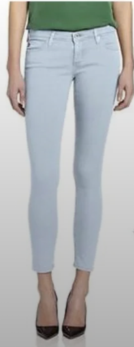 AG ADRIANO GOLDSCHMIED JEANS light blue THE LEGGING ANKLE Skinny stretch $215 27 - Picture 2 of 10
