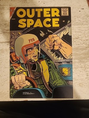 Outer Space #18 (Charlton August 1958) Ditko Art ,RARE CHARLTON PUBLICATION 