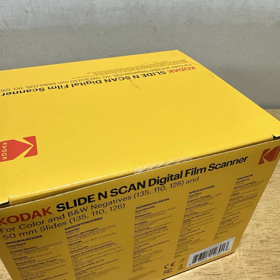 Kodak Digital Film Scanner, Film and Slide Scanner with 5” LCD Screen NEW - Image 2 of 4