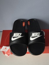 Nike Victori One Womens Slides Sandals CN9677-005 Black/White Size 7 NIB