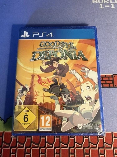 Goodbye Deponia (PS4) (Sony Playstation 4) (German IMPORT)