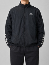 Kappa Trackjacket Schwarz &ndash; Gr&ouml;&szlig;e XXL