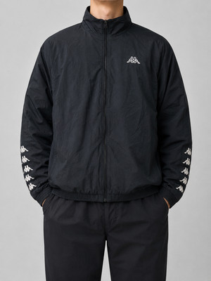 Kappa Track Jacket Black - Size XXL
