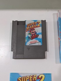NES Super Mario Bros 2 With Box And Booklet