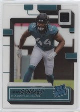 2022 Panini Clearly Donruss Rated Rookie Travon Walker #75 uk2