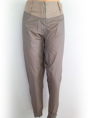 TUSNELDA BLOCH Damen Freizeithosen Gr. 40 Beige Baumwolle 100%