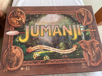 Jumanji Brettspiel. Französische Version. Neu