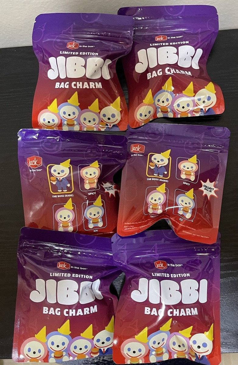 Jack The Box 2026 JIBBI Charm Keychain Limited Edition Unopened