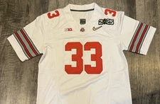 Jack Sawyer Ohio State White Championship Jersey Men’s Size S-XXL