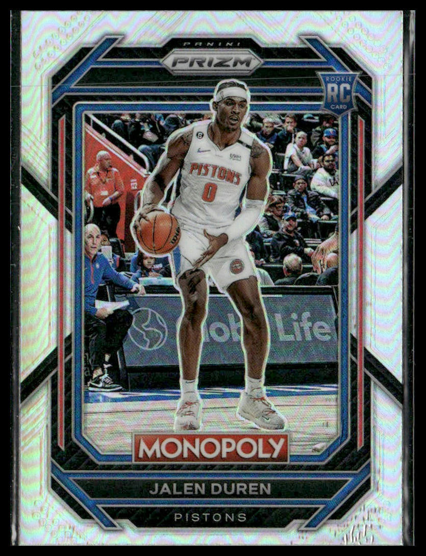 2022-23 Panini Prizm Monopoly #27 Jalen Duren Silver
