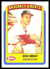 1990 Swell Baseball Greats #49 Dick Groat
