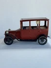 Vintage Bandai Ford 1915 Model T 1950's Japan Tin Friction Car Litho Toy Car