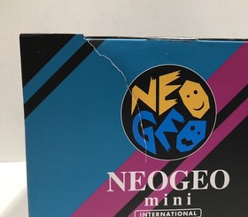 NEOGEO MINI INTERNATIONAL EDITION SNK 40TH ANNIVERSARY ENTERTAINMENT SYSTEM NIB