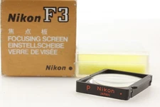 [MINT] Nikon F3 Focusing Screen Type P Red Dot Diagonal Split F3 F3HP From JAPAN