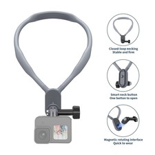 Quick Release Phone Magnetic Chest Neck Mount Holder For GoPro Action Camera