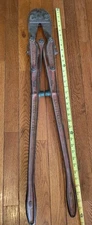 Vintage H.K. Porter No. 3 Heavy Duty 36 inch Bolt Cutters - Work Nice...!