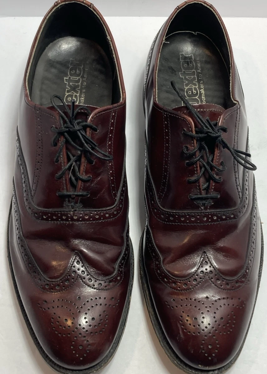 Dexter Brown/ Oxblood Tasseled Wingtip Loafers Size 12M USA New Vintage Dexter M Dress Shoes for Men with Wingtip for sale | eBay main image 2
