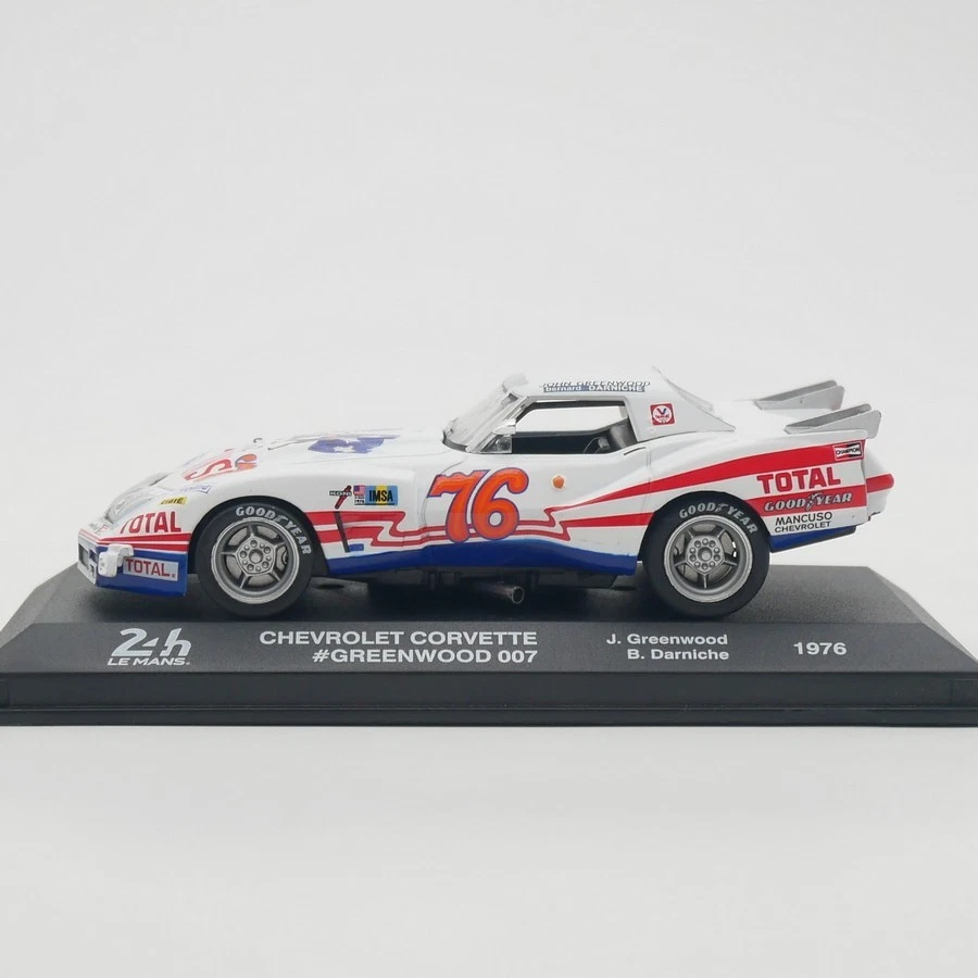 ixo 1:43 24h Lemans 1976 CHEVROLET CORVETTE GREENWOOD 007 Diecast Car Model - Image 2 of 4