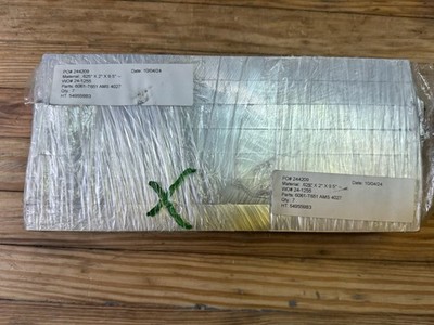 (7 PC) 5/8'' X 2'' ALUMINUM 6061 FLAT BAR 9.5  Long T651 Solid Mill Stock Cut New