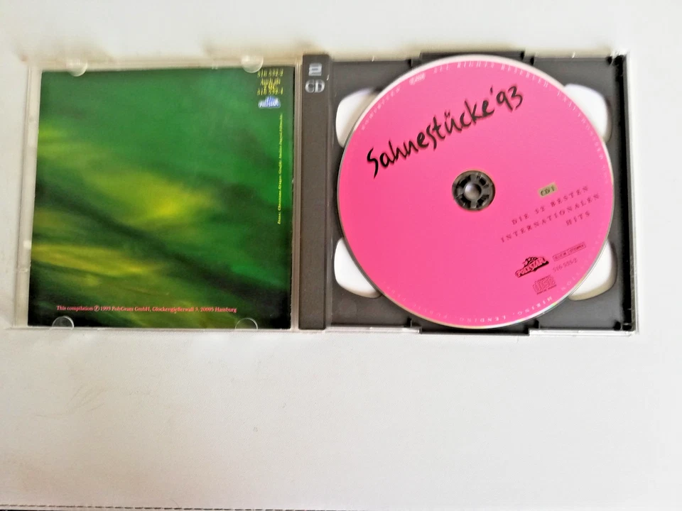 Sahnestücke ´93 - Die 32 besten internationalen Hits - 2 CD Box, gut - Bild 2 von 4