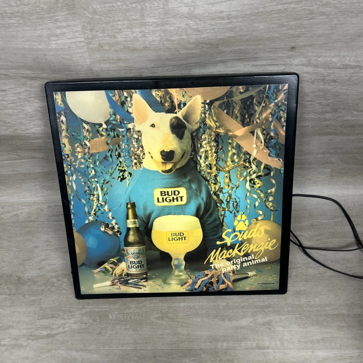 Spuds Mackenzie Sign for sale | eBay