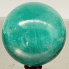 2400G Natural green fluorite Quartz Sphere Crystal Energy Ball Reiki Healing — photo 1