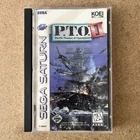 P.T.O. II Pacific Theater of Operations 2 - SEGA Saturn NTSC Game CIB & Reg Card