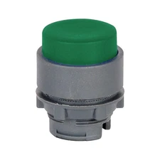 DAYTON 30G101 Extended Push Button, Green, 22mm 30G101