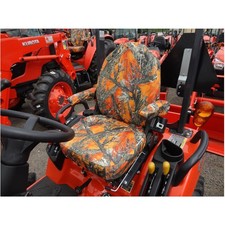 Kubota Tractor Seat Cover for L-Series in MC2 Camo - Machine Washable