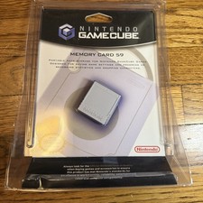 NEW FACTORY SEALED Nintendo GameCube Memory Card 59 - New in Package -Old Stock 