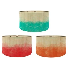 Gradient Bamboo Lamp Shade Chandelier Lampshade E27
