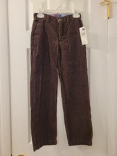 CHAPS BROWN CORDUROY PANTS BOYS SIZE 7 NEW WITH TAGS
