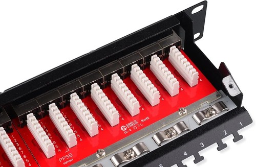 Panneau de brassage RJ45 blindé 24 ports montage en rack ou mural Cable Matters - Photo 2/6