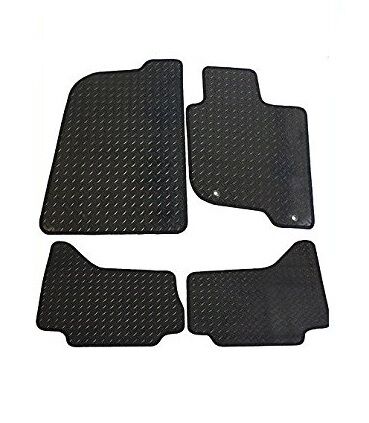 FITS MITSUBISHI L200 DOUBLE CAB 2006-2015 TAILORED RUBBER CAR MATS - 第 1/2 張圖片