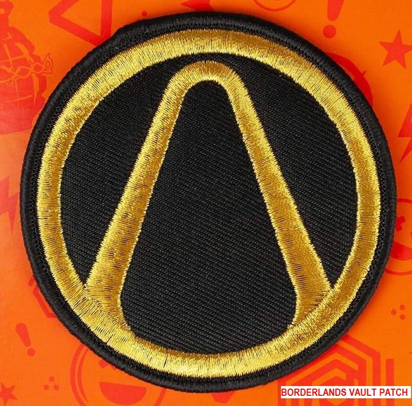 Borderlands Vault Symbol Embroidered 3 inch round Patch