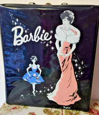 1962 Barbie Ponytail Case Black Doll Carry Mattel Vintage Enchanted Evening
