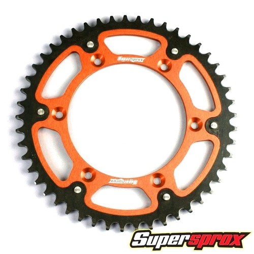 KTM 250 EGC '96-04 Enduro SUPERSPROX 520 JT OEM Nickel HDS CHAIN & SPROCKETS KIT - Picture 2 of 5