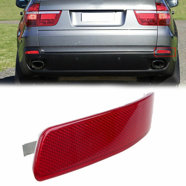 RH Passenger Side Rear Bumper Cover Lens Reflector Light For BMW X5