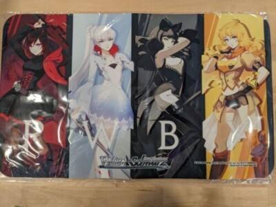 Official Playmat Mat TCG Bushiroad RWBY WEISS SCHWARZ NEW SEALED